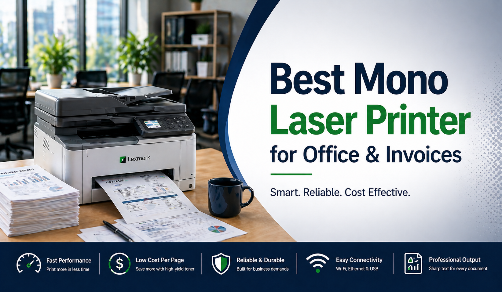 Best A4 Mono Laser Printer for Invoices & Office Use 