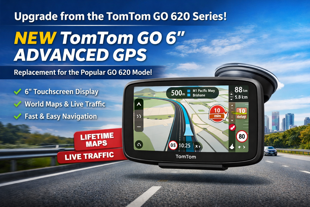 TomTom GO 620 Replacement | New GO 6 Advanced GPS Review AU