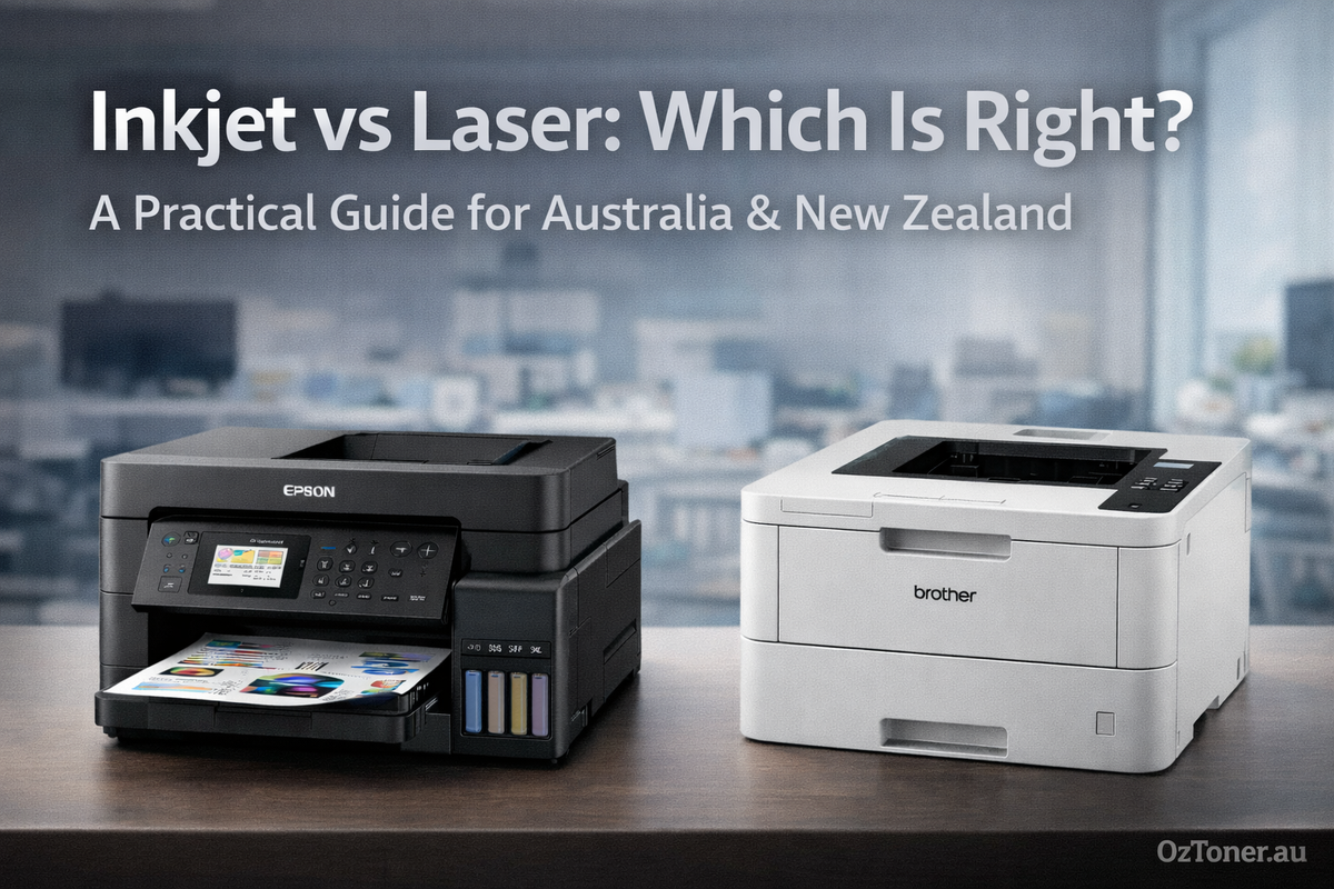 Inkjet vs Laser Printers: Which Is Right for You? | Australia & NZ Guide