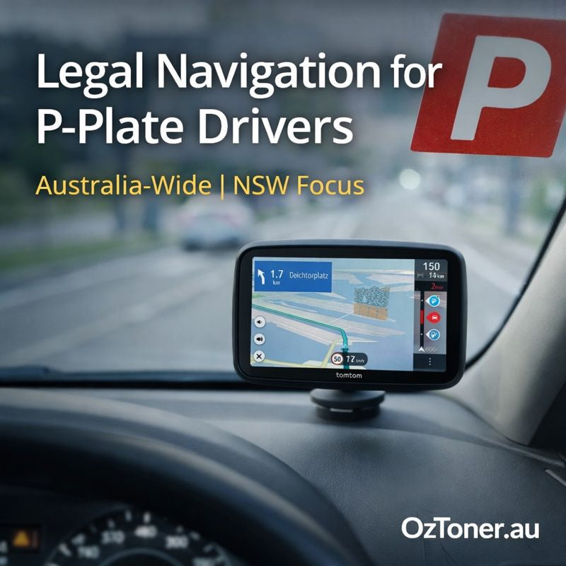 Legal GPS Navigation for P-Plate Drivers in Australia