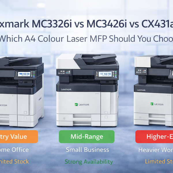 Lexmark MC3326i vs MC3426i vs CX431adw: Which A4 Colour Laser MFP Shou