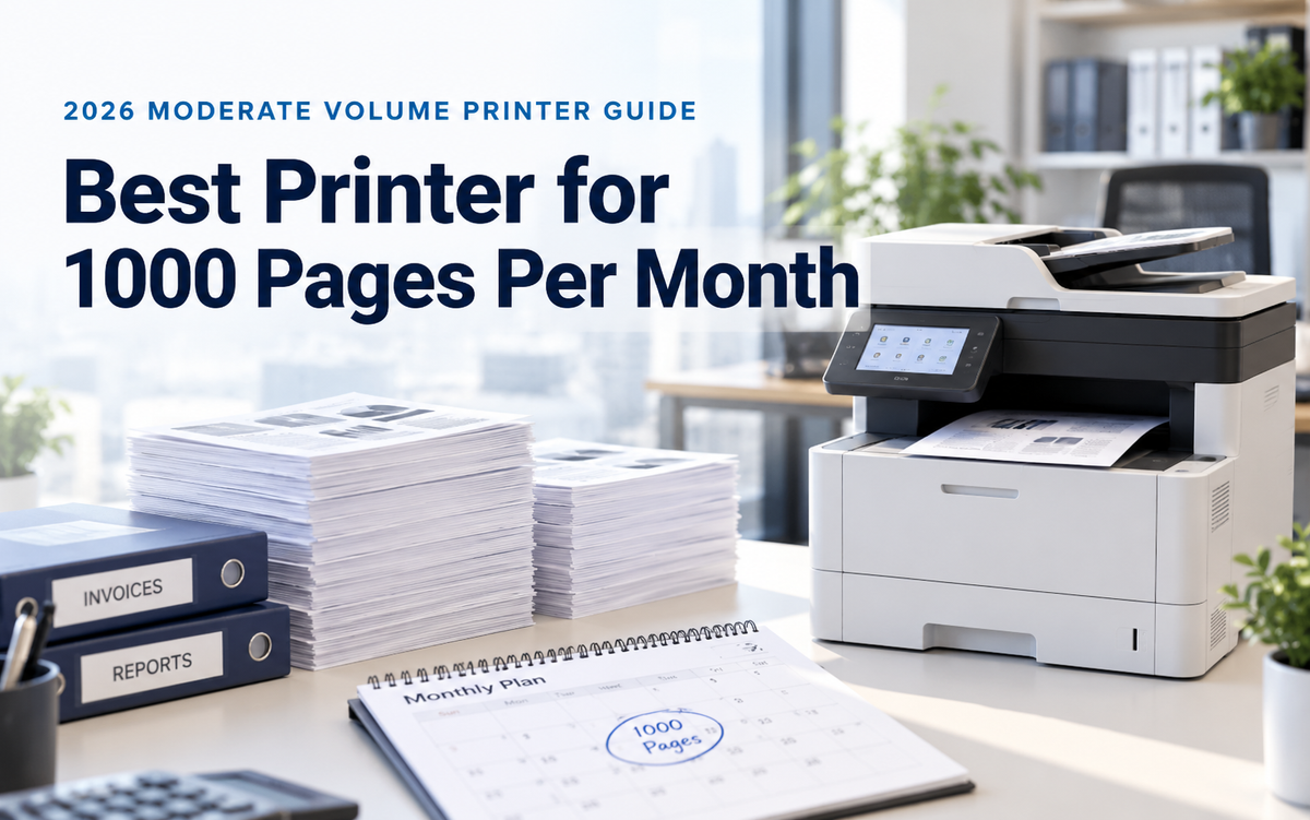 Best Printer for 1000 Pages Per Month Australia 2026 guide