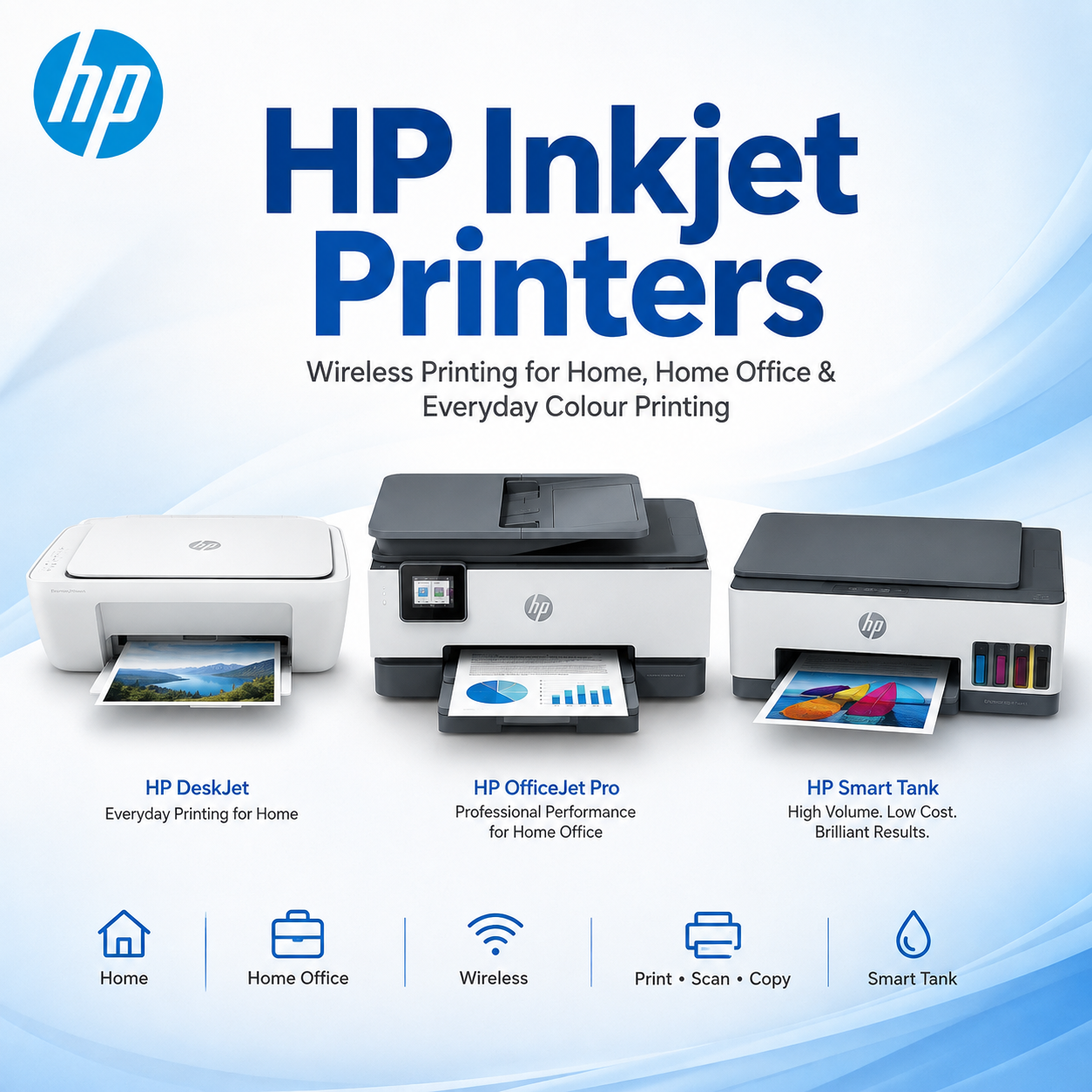 HP Inkjet Printers for Every Need