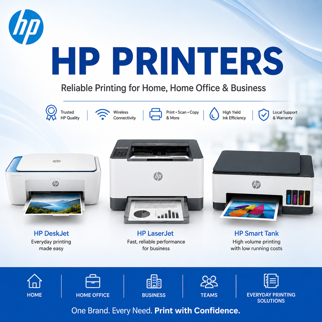 HP Printers: Print with Confidence