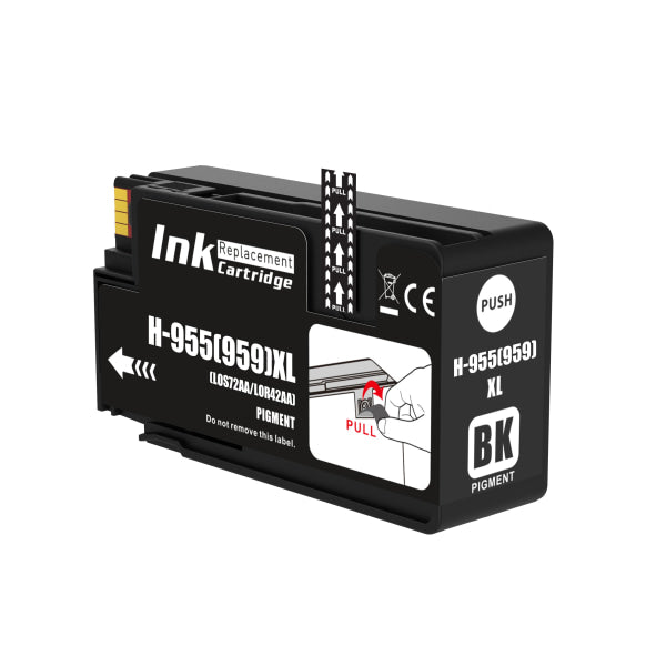 1 X Ct Premium Generic Hp 955Xl Black Ink Cartridge For Officejet Pro 8210/8710/8720/8730/8740/8745