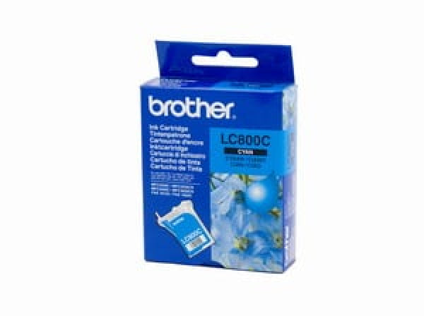 1 X Genuine Brother Lc-800 Cyan Ink Cartridge Lc-800C -