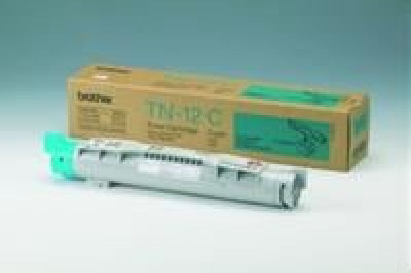 1 X Genuine Brother Tn-12C Cyan Toner Cartridge -