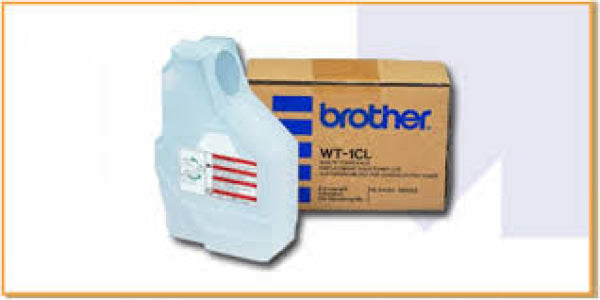 1 X Genuine Brother Wt-1Cl Waste Toner Bottle Cartridge -