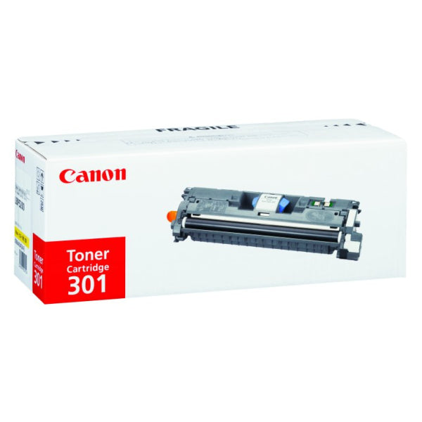 1 X Genuine Canon Cart-301Y Yellow Toner Cartridge -