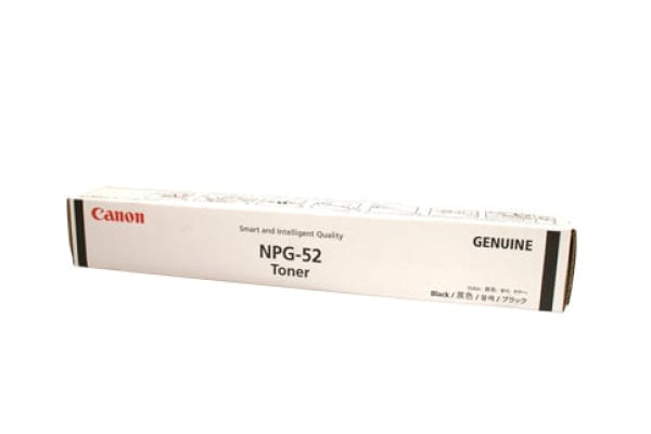 1 X Genuine Canon Tg-52Bk Black Toner Cartridge -