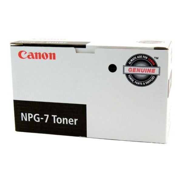 1 X Genuine Canon Tg-7 Toner Cartridge -