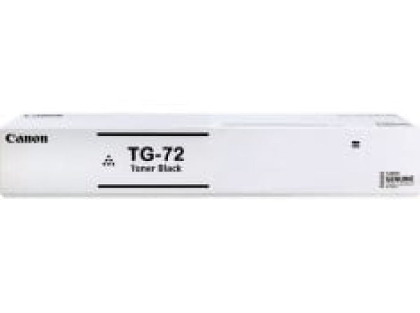 1 X Genuine Canon Tg-72Bk Black Toner Cartridge -
