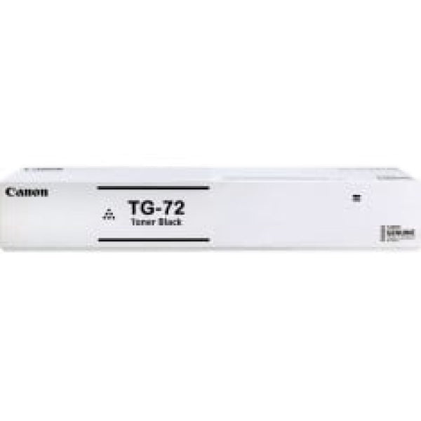 1 X Genuine Canon Tg-72Bk Black Toner Cartridge -