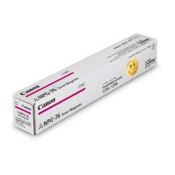 1 X Genuine Canon Tg-76M Magenta Toner Cartridge Npg76 (18K Pages) -