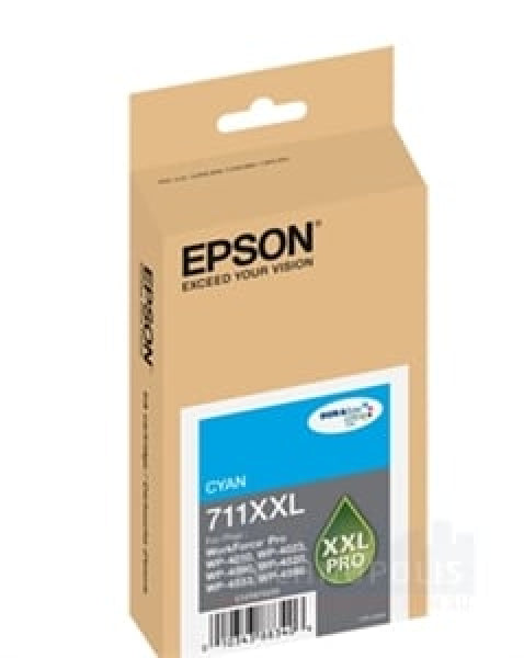 1 X Genuine Epson 711Xxl Cyan Ink Cartridge -