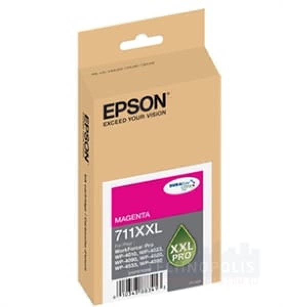 1 X Genuine Epson 711Xxl Magenta Ink Cartridge -