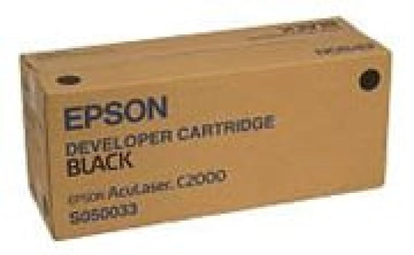 1 X Genuine Epson Aculaser C1000 C2000 Black Toner Cartridge -