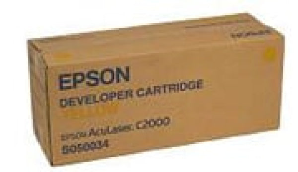 1 X Genuine Epson Aculaser C1000 C2000 Yellow Toner Cartridge -