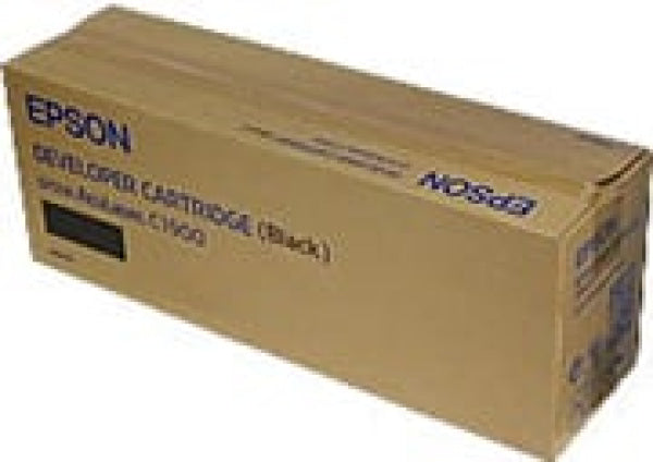 1 X Genuine Epson Aculaser C900 C1900 Black Toner Cartridge High Yield -