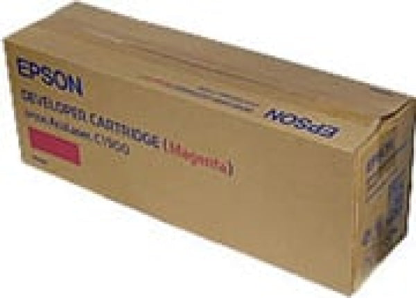 1 X Genuine Epson Aculaser C900 C1900 Magenta Toner Cartridge High Yield -