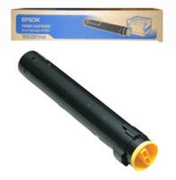 1 X Genuine Epson Aculaser C9100 Yellow Toner Cartridge -