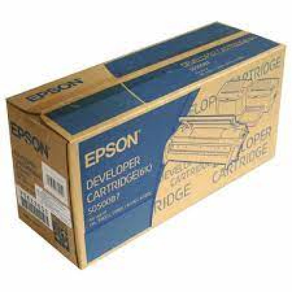 1 X Genuine Epson Epl-5900 Epl-5900L Epl-6100 Epl-6100L Toner Cartridge High Yield C13S050087 -