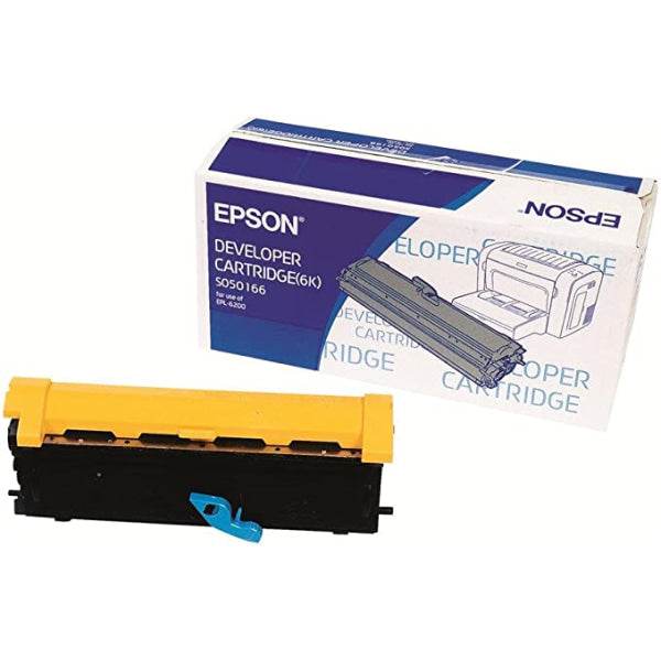 1 X Genuine Epson Epl-6200 Epl-6200L Toner Cartridge High Yield P/n:c13S050166 -