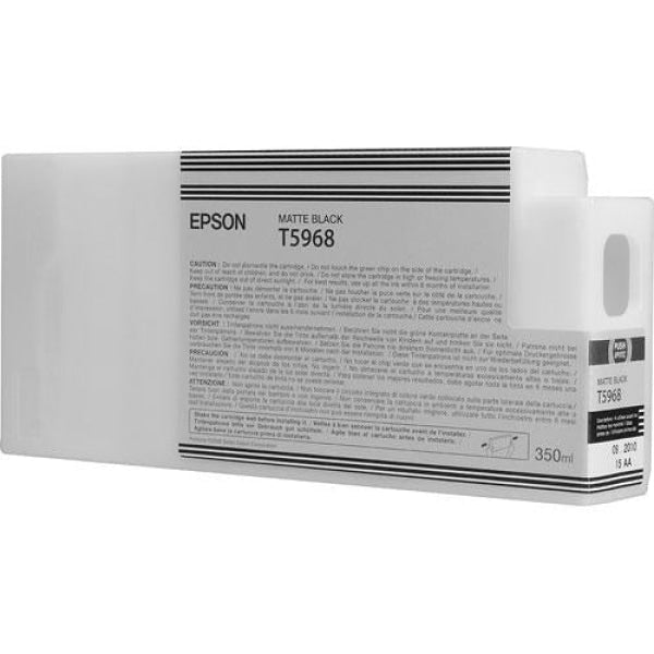 1 X Genuine Epson Pro7700 Pro7900 350Ml Matte Black Ink Cartridge -