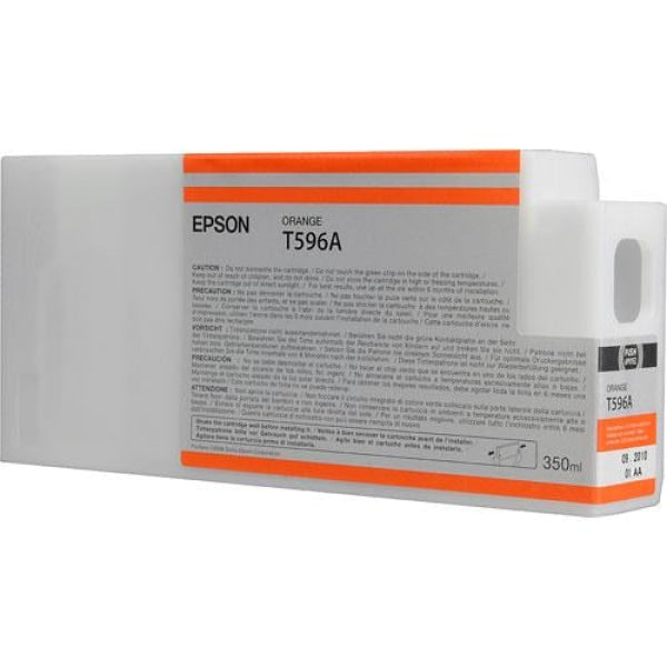 1 X Genuine Epson Pro7700 Pro7900 350Ml Orange Ink Cartridge -