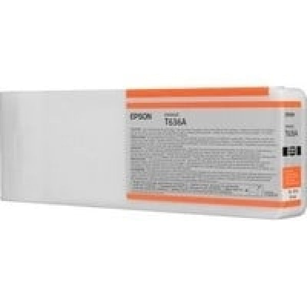 1 X Genuine Epson Pro7700 Pro7900 700Ml Orange Ink Cartridge -