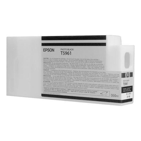 1 X Genuine Epson Pro7700 Pro7900 350Ml Photo Black Ink Cartridge -