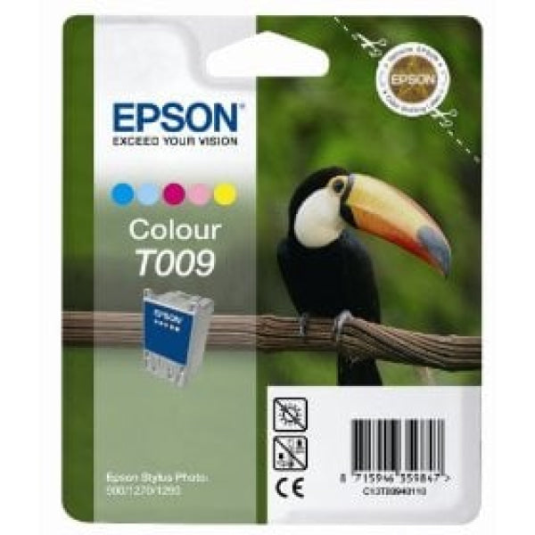 1 X Genuine Epson T009 Colour Ink Cartridge -