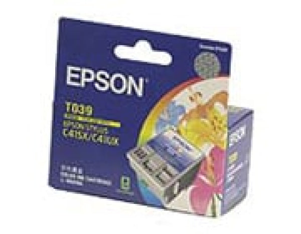 1 X Genuine Epson T039 Colour Ink Cartridge -