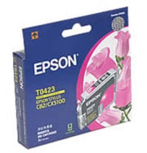 1 X Genuine Epson T0423 Magenta Ink Cartridge -