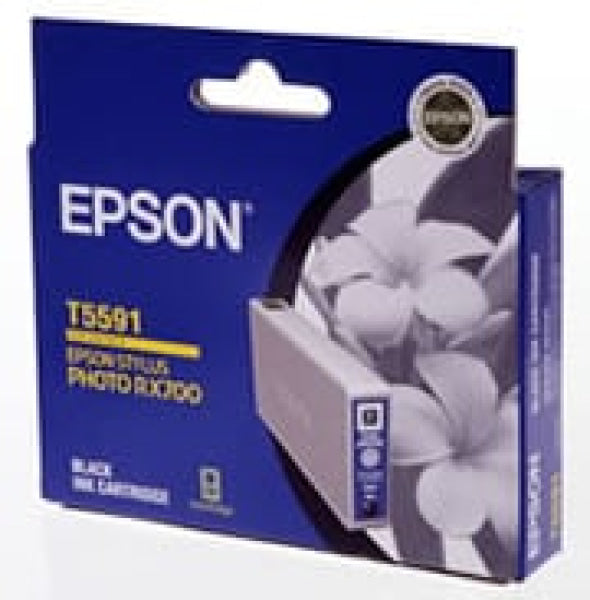 1 X Genuine Epson T5591 Black Ink Cartridge -