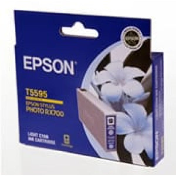 1 X Genuine Epson T5595 Light Cyan Ink Cartridge -