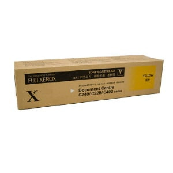 1 X Genuine Fuji Xerox Docucentre C240 C320 C400 Yellow Toner Cartridge Ct200209 -