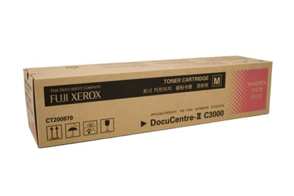 1 X Genuine Fuji Xerox Docucentre Ii C3000 Iii C3100 C4100 Magenta Toner Cartridge Ct200870 -
