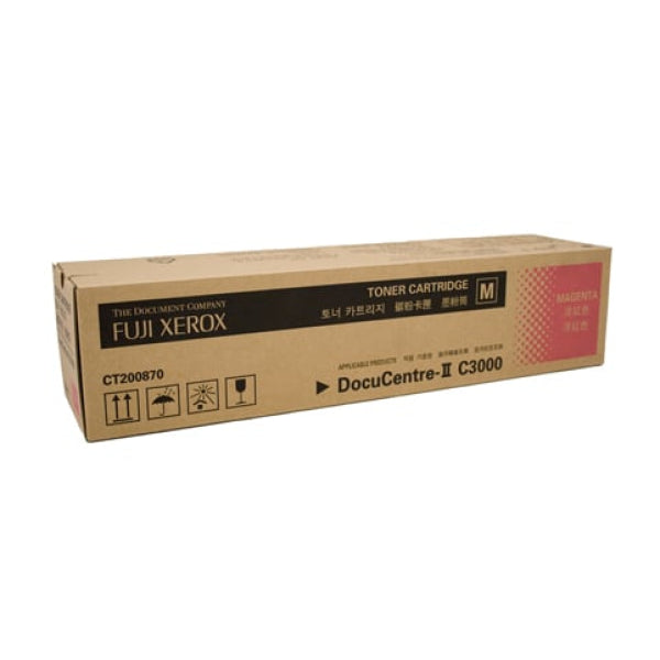 1 X Genuine Fuji Xerox Docucentre Ii C3000 Iii C3100 C4100 Magenta Toner Cartridge Ct200870 -