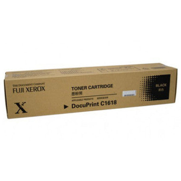 1 X Genuine Fuji Xerox Docuprint C1618 Black Toner Cartridge Dpc1618 (8.5K) [Ct200226] -