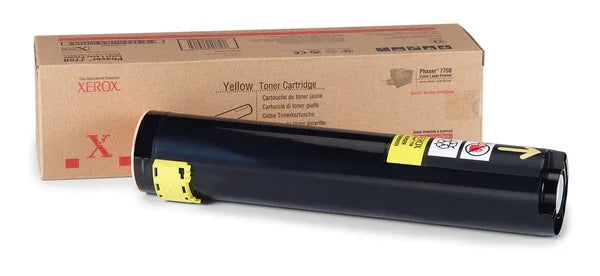 1 X Genuine Fuji Xerox Phaser 6250 Yellow Toner Cartridge High Yield 8K [106R00674] -