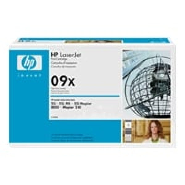 1 X Genuine Hp C3909X Toner Cartridge 09X -