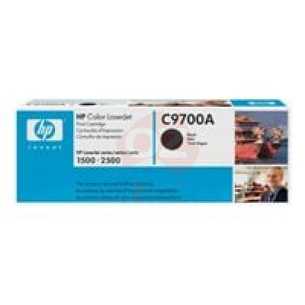 1 X Genuine Hp C9700A Black Toner Cartridge 121A -