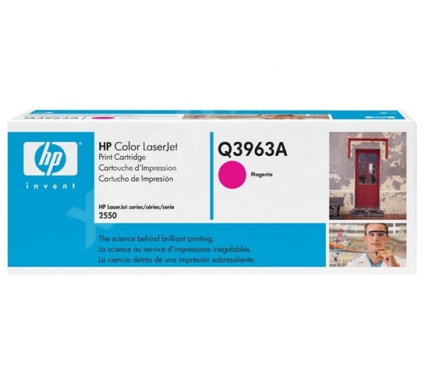 1 X Genuine Hp Q3963A Magenta Toner Cartridge 122A -