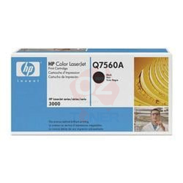 1 X Genuine Hp Q7560A Black Toner Cartridge 314A -