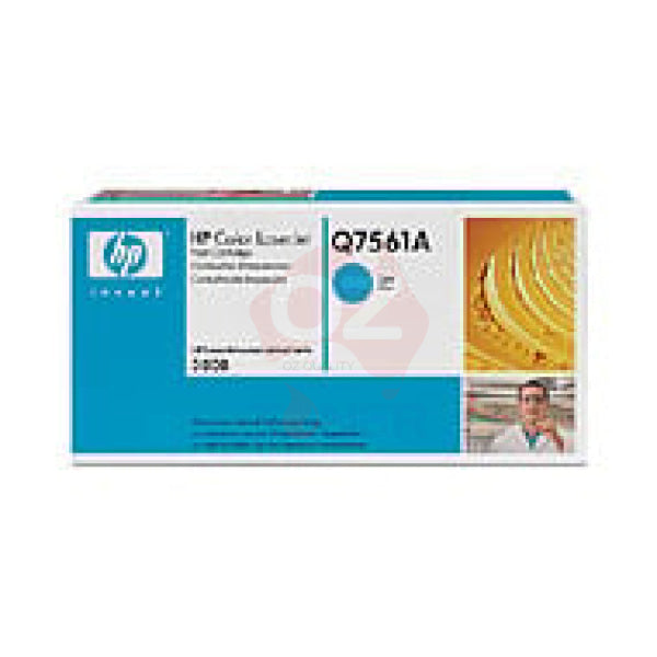 1 X Genuine Hp Q7561A Cyan Toner Cartridge 314A -
