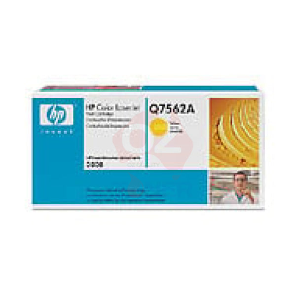 1 X Genuine Hp Q7562A Yellow Toner Cartridge 314A -