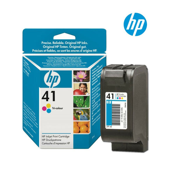 1 X Genuine Hp 41 Colour Ink Cartridge 51641Aa -