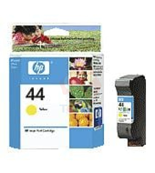 1 X Genuine Hp 44 Yellow Ink Cartridge 51644Ya -