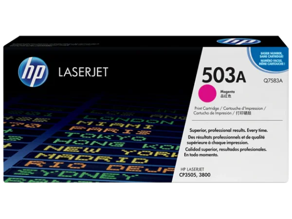 1 X Genuine Hp Q7583A Magenta Toner Cartridge 503A -